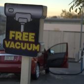 best nearby car wash free vacuum Sherman Way